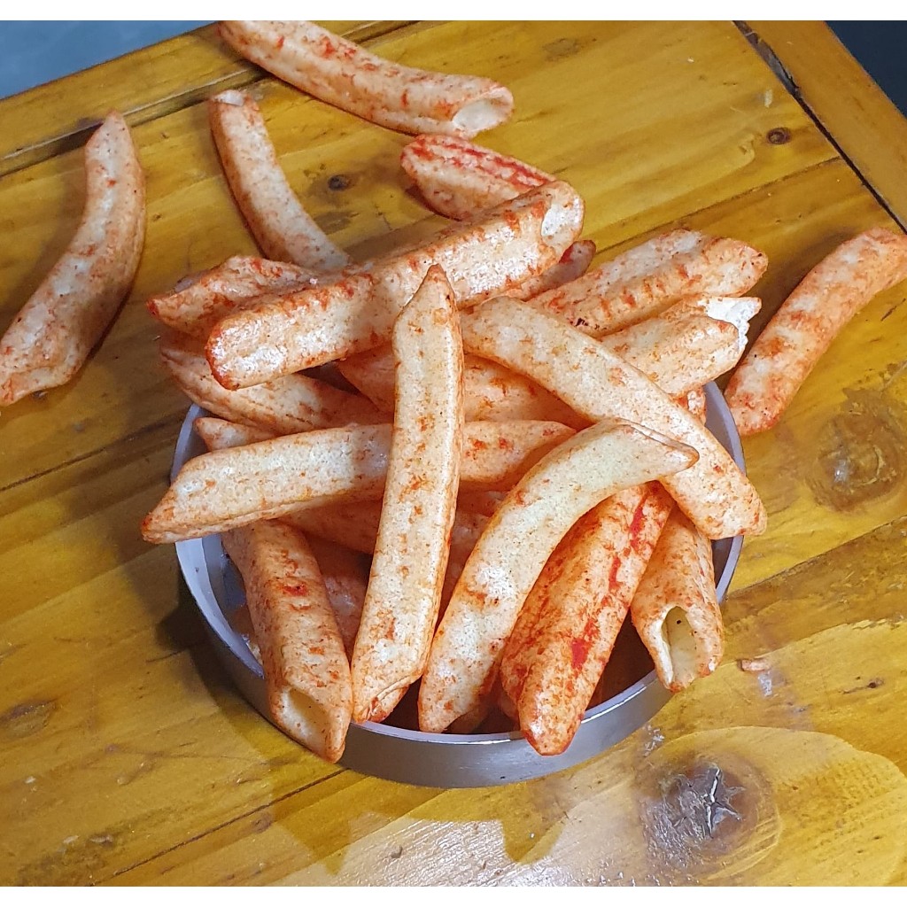 

DIJAMIN MURAH SNACK POTATO STICK BALADO 210 Gram| SNACK RENYAH DENGAN RASA GURIH BALADO