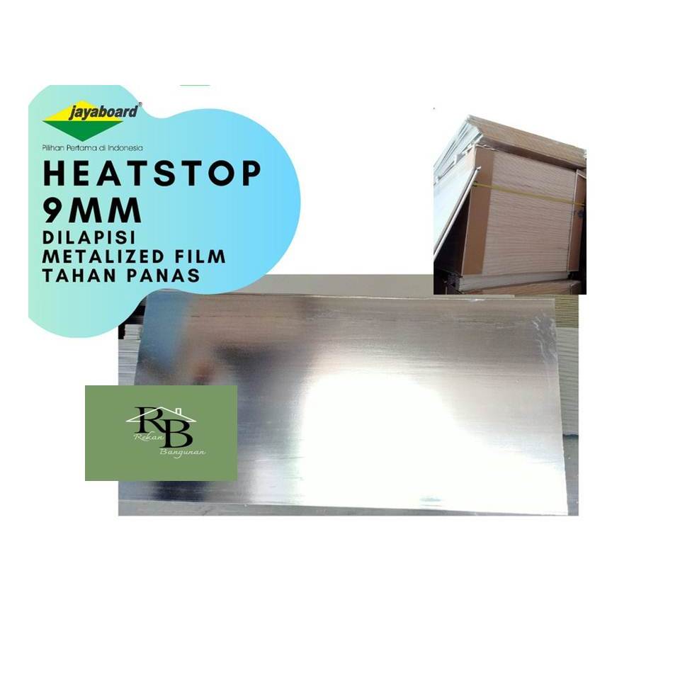 Gipsum Anti Panas Heatstop | Gypsum Jayaboard Heatstop 9mm ORIGINAL