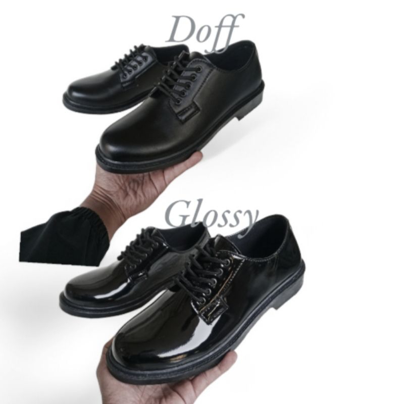 Sepatu pdh jatah Polri sepatu pdh jatah Tni sepatu pdh security sepatu kerja