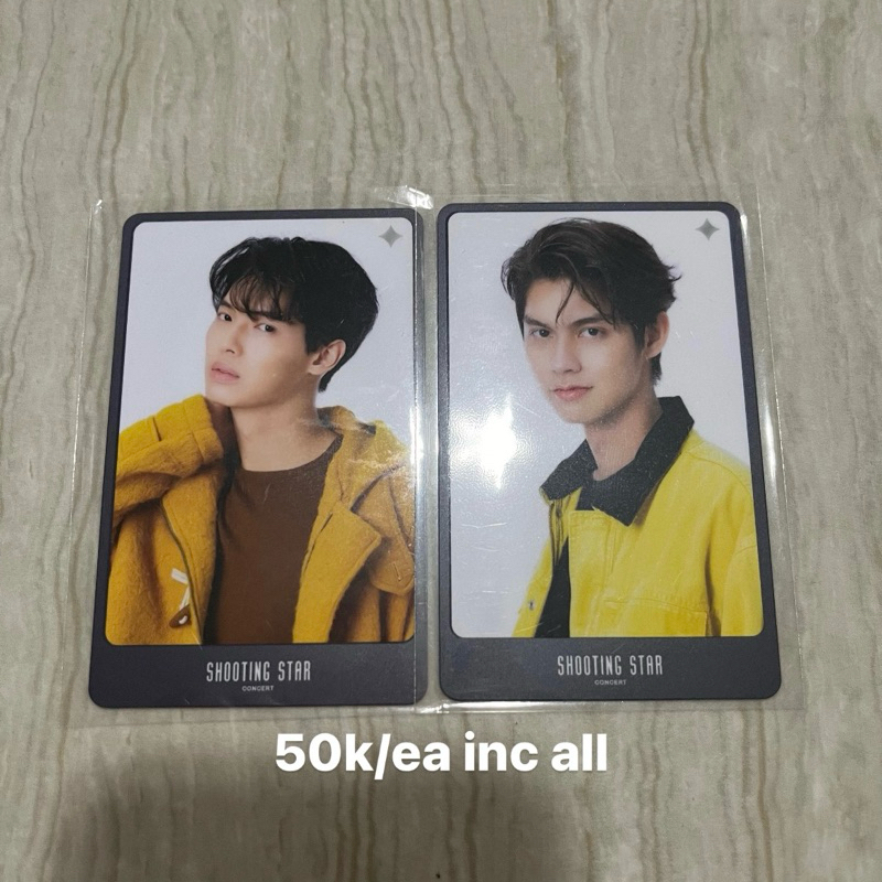[JNE ONLY] READY OFFICIAL PHOTOCARD PC BRIGHTWIN SHOOTING STAR CONCERT F4 BRIGHT WIN OFFICIAL GMMTV 