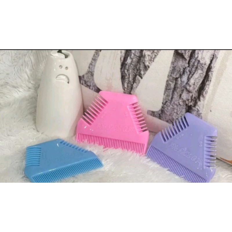 Sisir comet sisir segitiga+silet