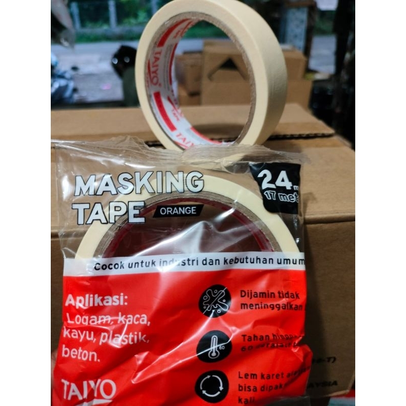 

Lakban kertas | kertas lem 1" 24 year