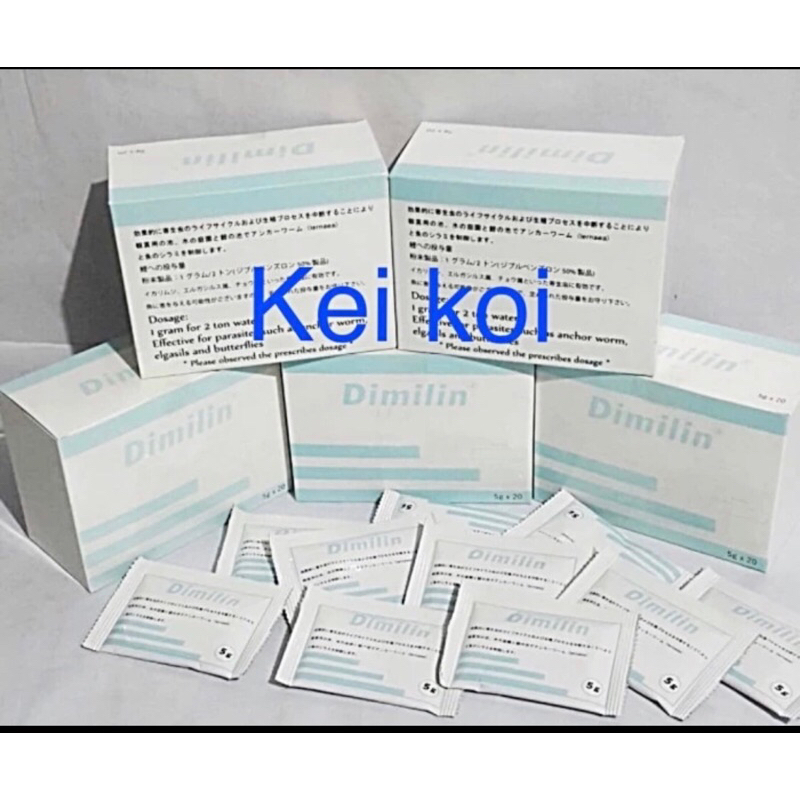 Dimilin 5 Gram Obat kutu parasit ikan koi