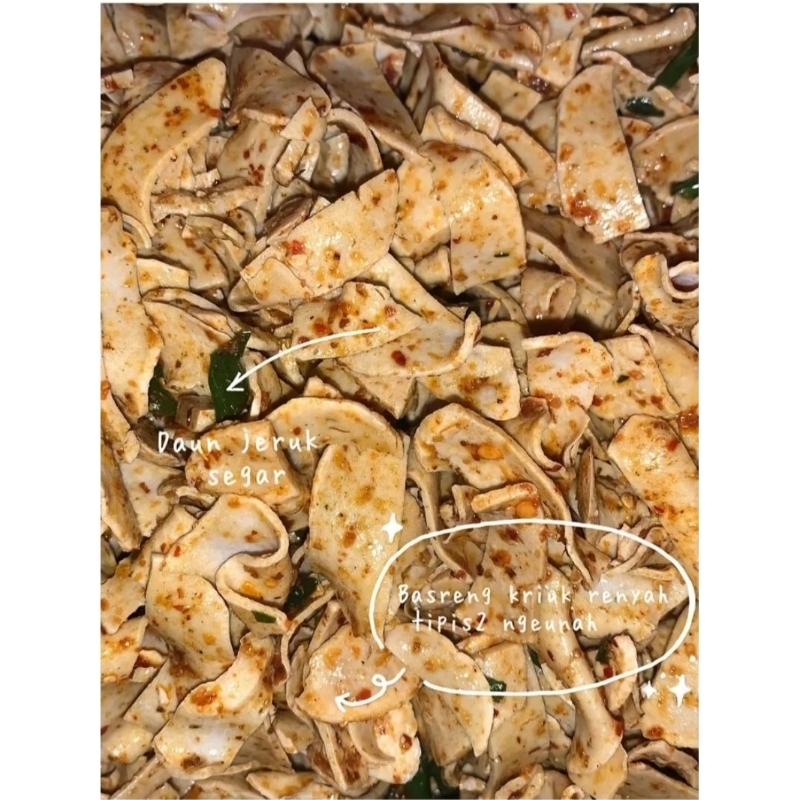 

Basreng daun jeruk 250g