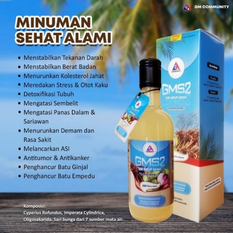 

GMS2 GM sirup segar (500ml)