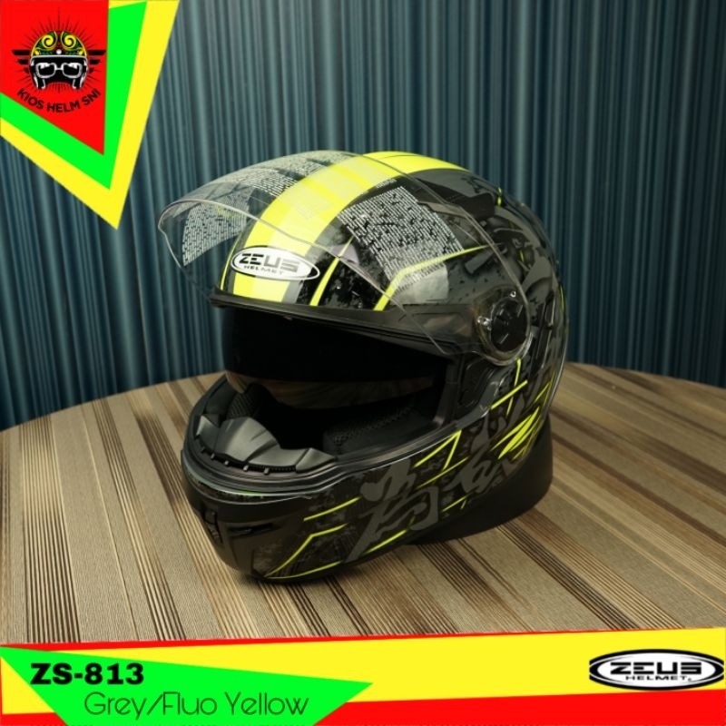 Helm full face ZEUS ZS 813C Double Visor