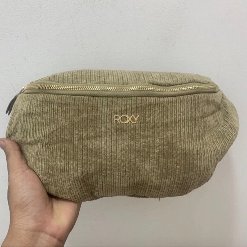 tas wanita roxy original feelin good waistpack green