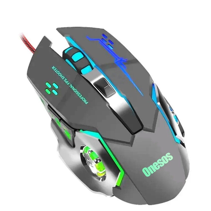 HJ6 Mouse Gaming G7 Mouse Gaming RGB Mouse Gaming Wireless Mouse Gaming Kabel Mouse Gaming Silent Mo
