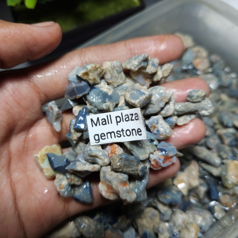 lightning ridge opal australia low quality 100 gram  / bongkahan black opal australia