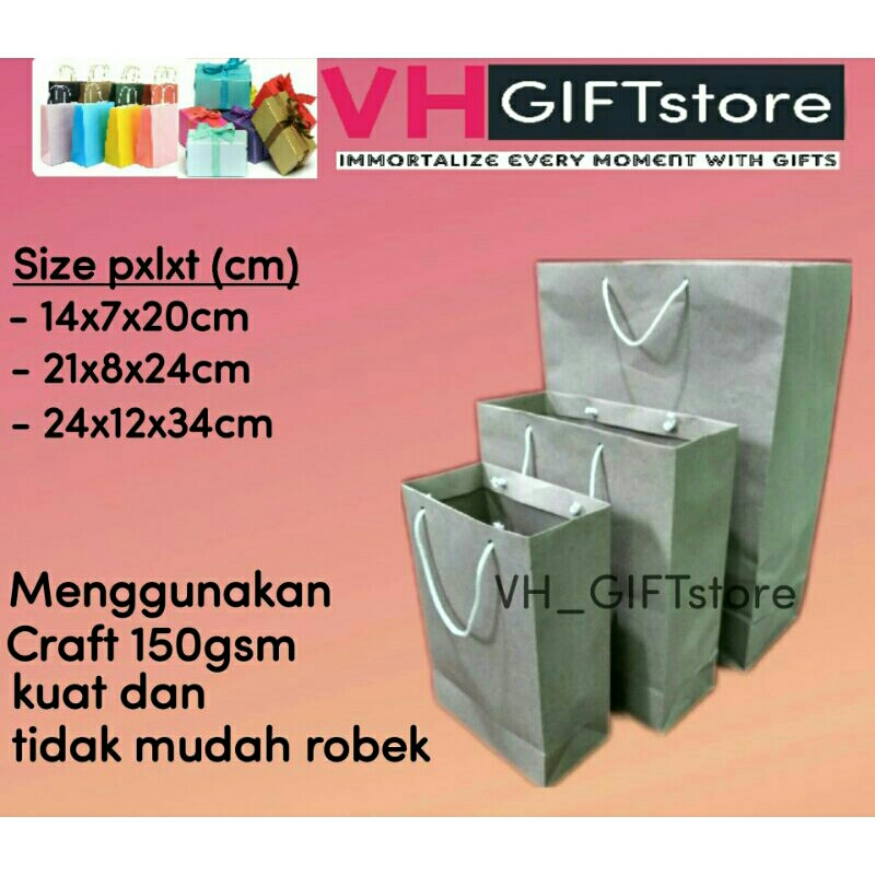 

paper bag polos termurah