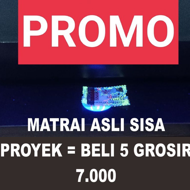 

Big Deal materai 1 matrai 1 matrai sisa proyek tol