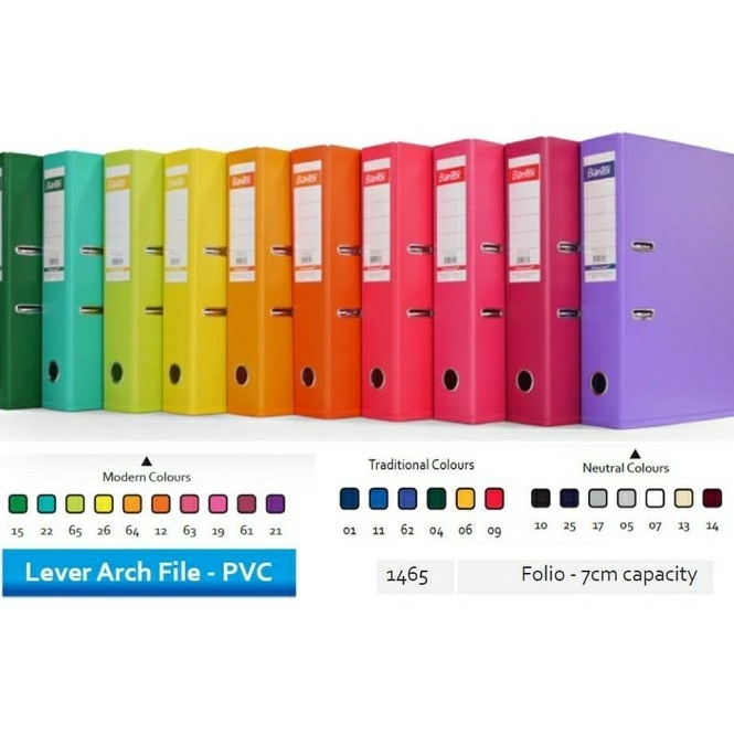 

Buruan Belanja Ordner Bantex 1465 V Folio 7cm Capacity