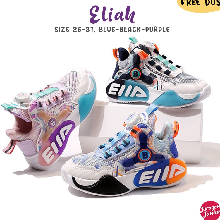 KODE H3J Juragan Junior COD Sepatu ELIAH Sepatu Anak LakiLaki Dan Perempuan Import 2637 Usia 211 Tah