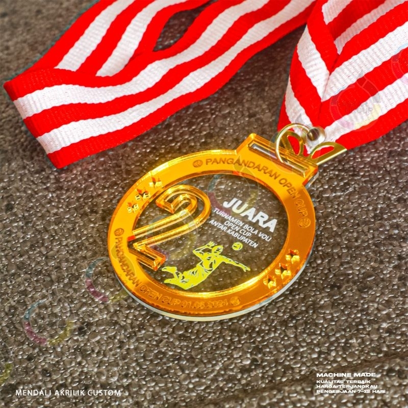 piagam akrilik wisuda bisa macem² motif  piagam