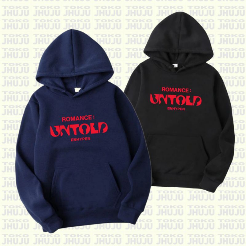 Hoodie Jumper Sablon Enha Jake Engene Romance Untold MERAH