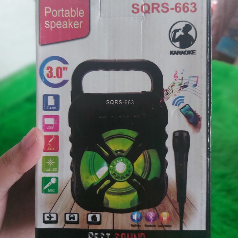 KODE N86K COD 27GR SPEAKER BLUETOOTH SQRS663 FREE MIC MICHROPHONE MICROPON MIKROPON BLUETUT SQRS663 