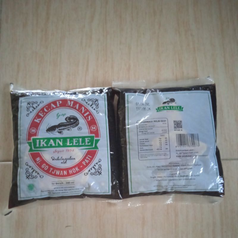 

Kecap manis ikan Lele 340 ml khas Pati