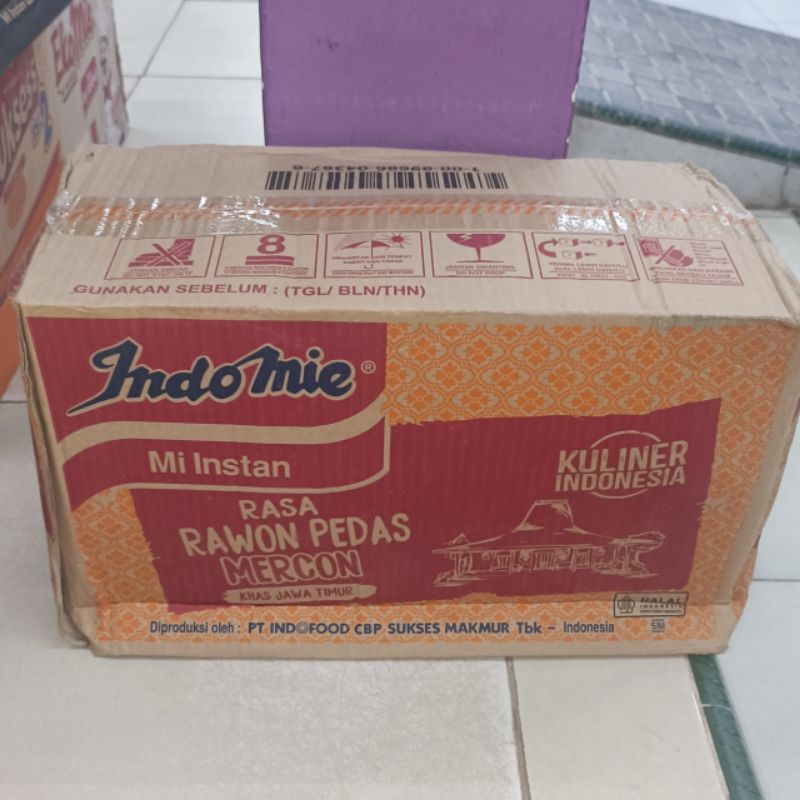 

Mie Indomie Kuah Rasa Rawon Pedas Mercon 1 Dus terlaris