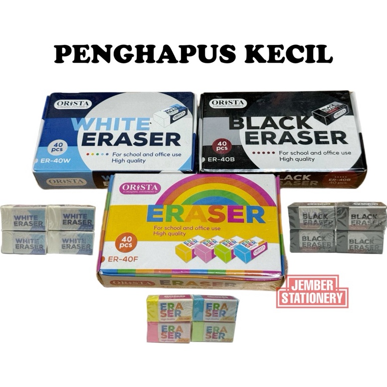 

Super Promo 4pcs Penghapus Setip Kecil Murah