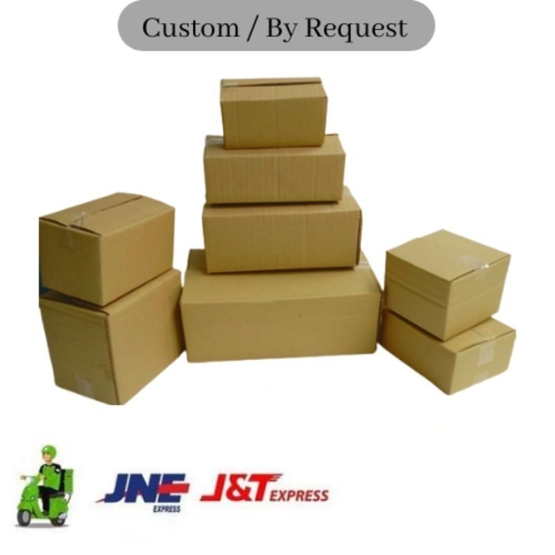 

Go Box Kardus Packing Ukuran By Request atau Custom Kardus Polos | Kardus Jadi | Online Shop |