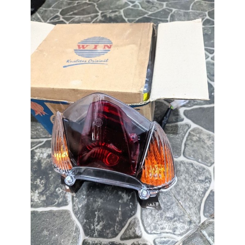 stoplamp mio j lampu belakang mio j gt custom set running
