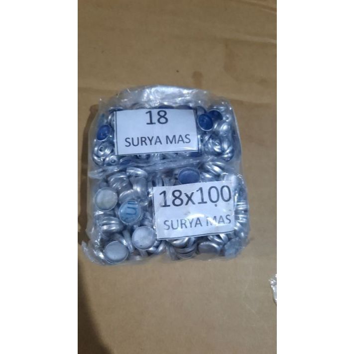 BAHAN KANCING UKURAN 18 X 100 BESI SM/KANCING BAJU