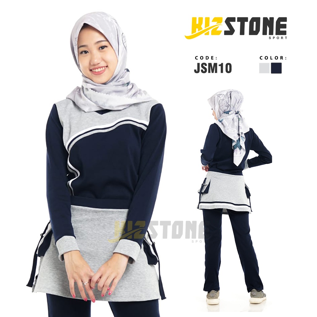 Jumbo Setelan Baju Olahraga Muslimah 5L,6L / Setelan Baju Senam Wanita / Set Baju Senam Size Jumbo