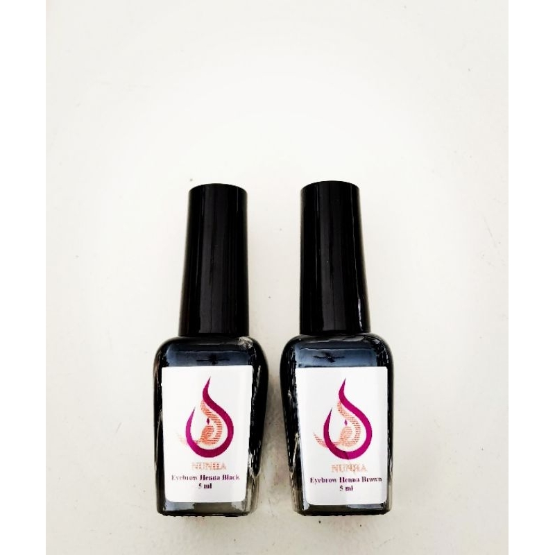 Henna Alis / Eyebrow Henna by Nunha Two Colour Black / Brown