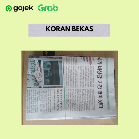 Koran Bekas Bersih Kiloan - Koran Bekas 1/2Kg