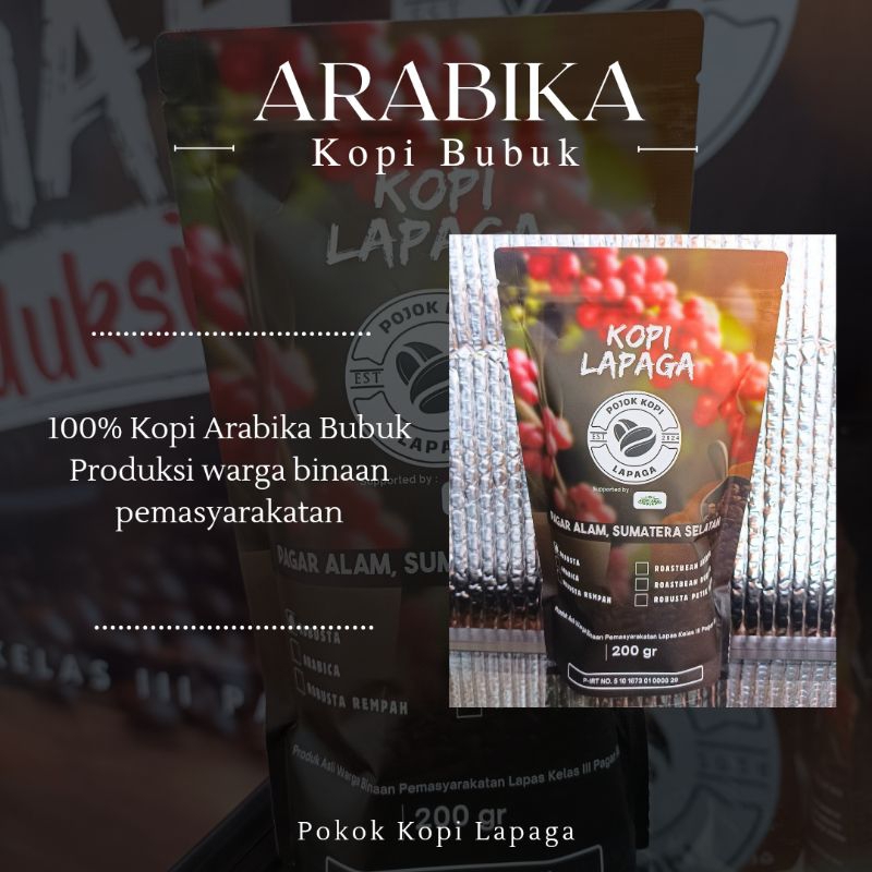 

Kopi Arabika Bubuk 100% Asli Kopi Arabika 200gr