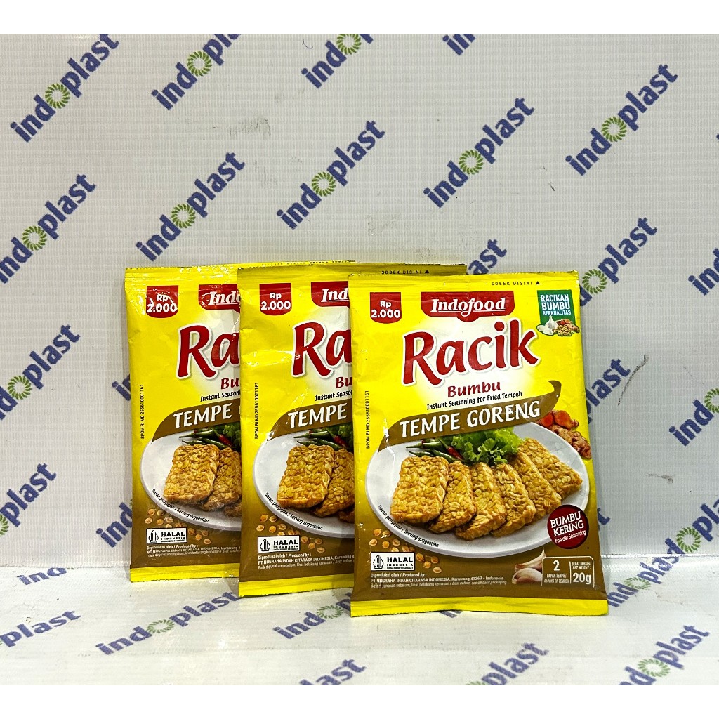 

Bumbu RACIK Tempe Goreng 20g - 10pcs