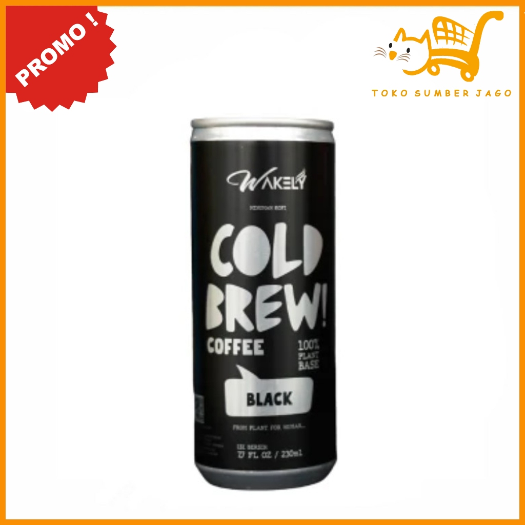 

WAKELY Cold Brew COFFEE BLACK 230ml