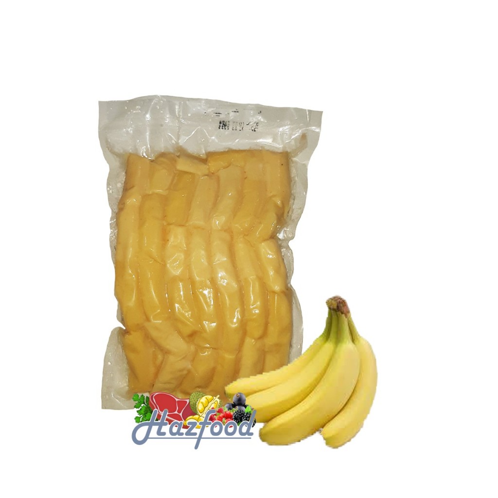 

Frozen Banana Local 1 Kg | Pisang Lokal Beku