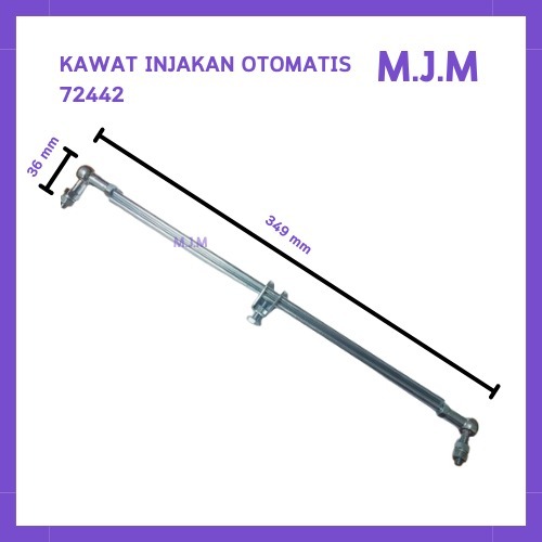 Kawat Pedal bola-bola Dinamo Servo Mesin Jahit Industri / besi injakan pedal servo M.J.M-72442