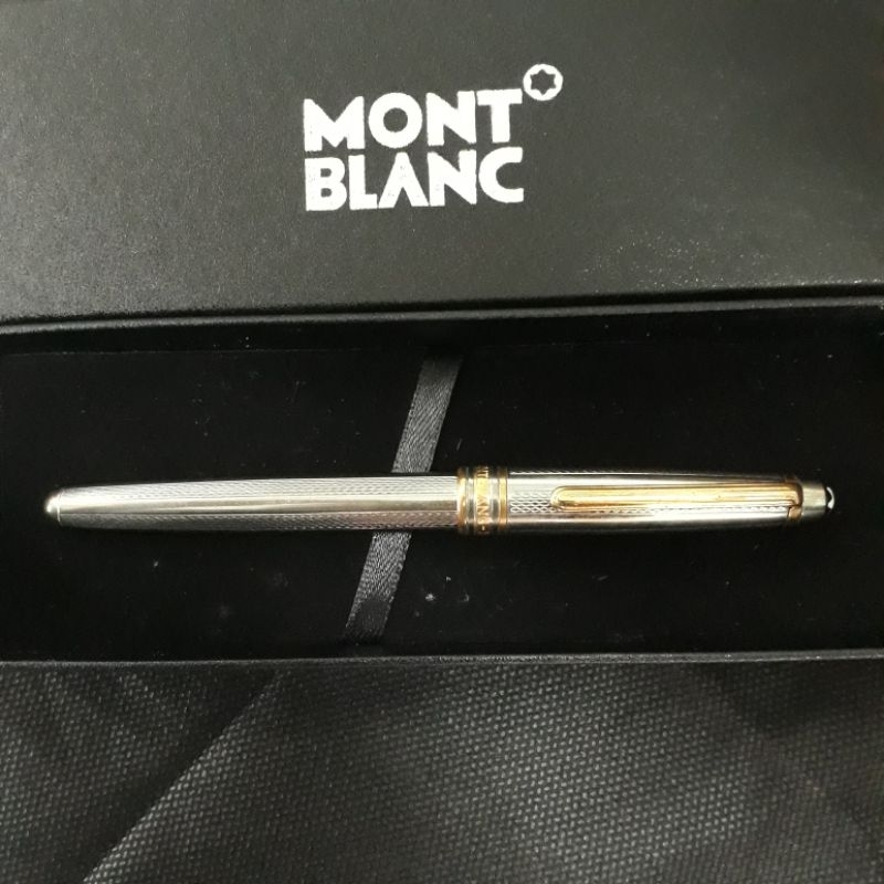 

Bollpoint Mewah Pulpen Keren Montblanc Rb Silver Stainless Clip Gratis Box Exlusive