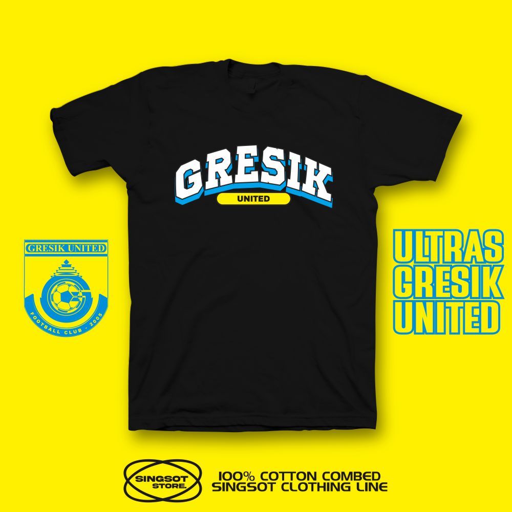 KAOS GRESIK UNITED SUPPORTER LIGA 2 GRESIK UNITED KATUN COMBED