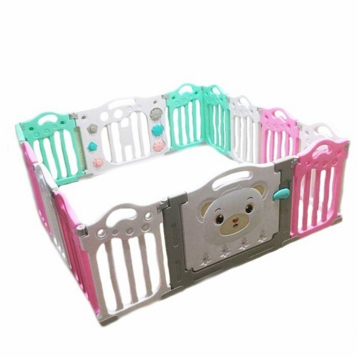Mainan Pagar Bayi Baby Fence Babyroom Pagar Lipat Bermain VRT003