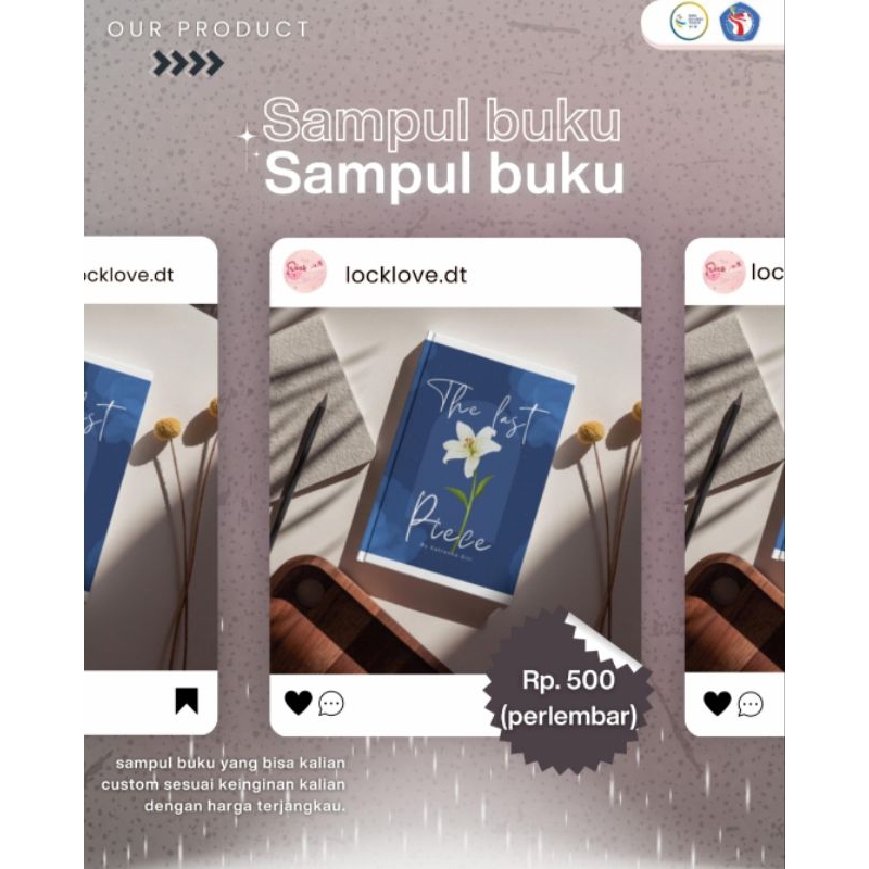 

sampul buku custom Free request