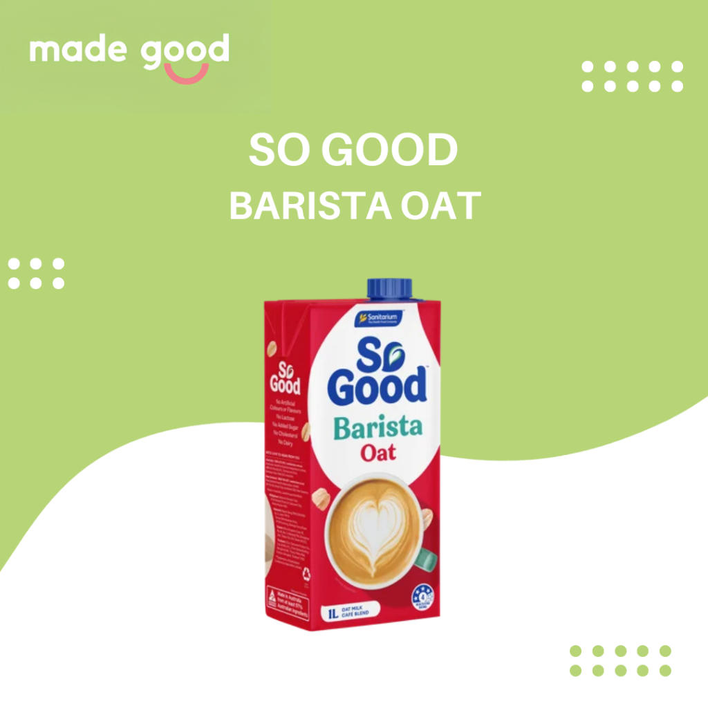 

So Good Barista Oat Milk Edition 1L Susu Non Dairy