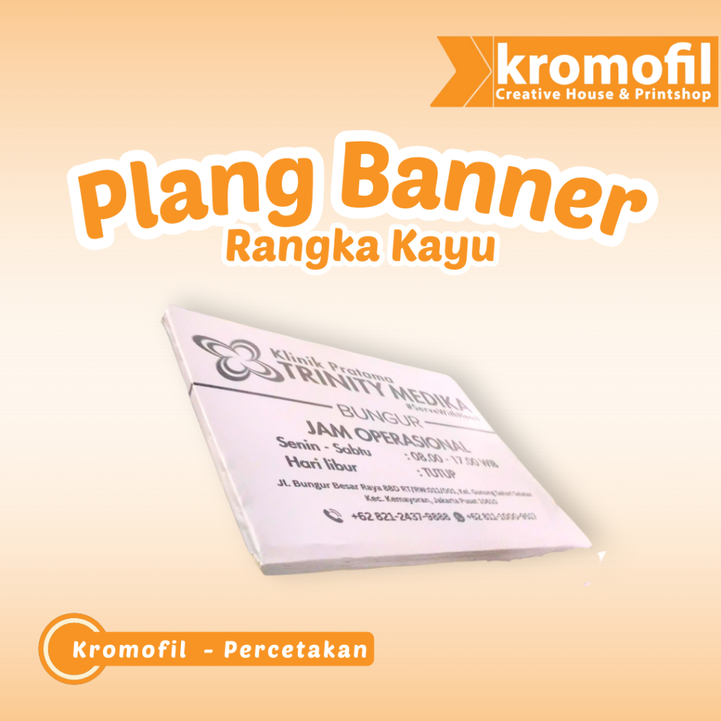 Papan Nama MDF | Plang Signage Banner Praktek Bidan / Dokter / Apotek & Apoteker