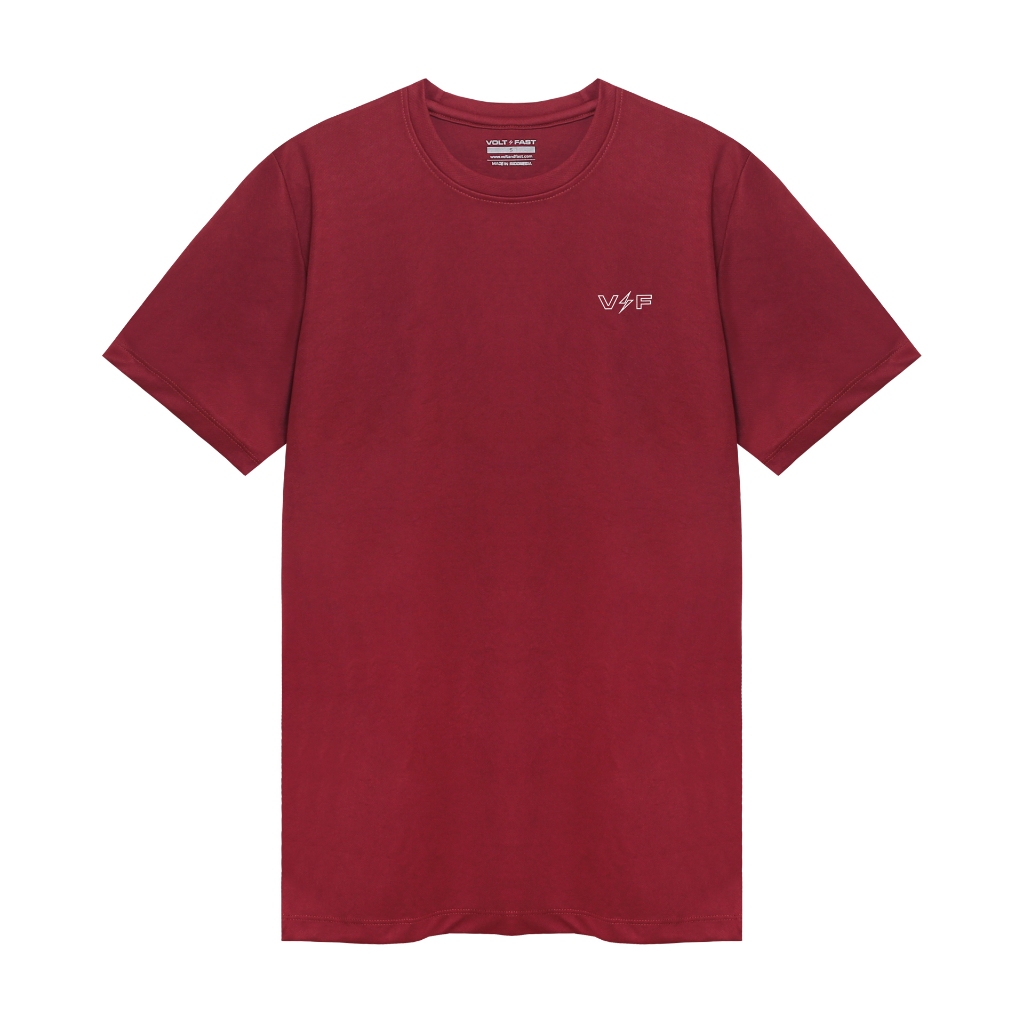 Voltandfast Men's Fuse Running Jersey - Maroon JunDW