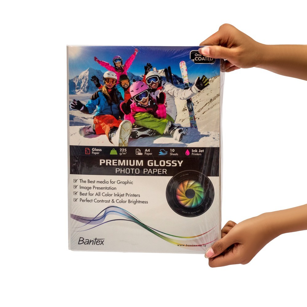 

Bantex Ink Jet Photo Paper A4 A3 Premium (10 sheets) 225gr - 8001