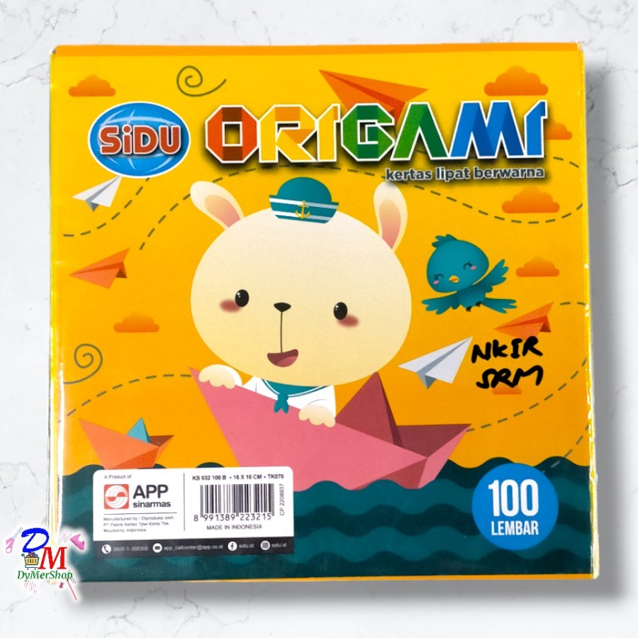 kertas origami - kertas lipat origami - kertas origami 1 side - kertas origami 2 side - kertas origa