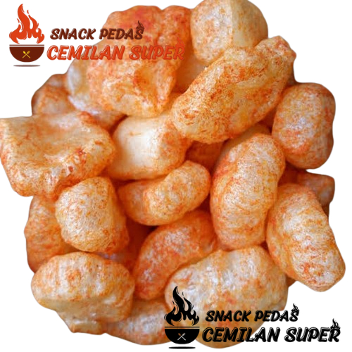 

CS KERUPUK KULIT SAPI BALADO 500gr Kerupuk Rambak Kerupuk Dorokdok Garut Original Krupuk Kulit Sapi