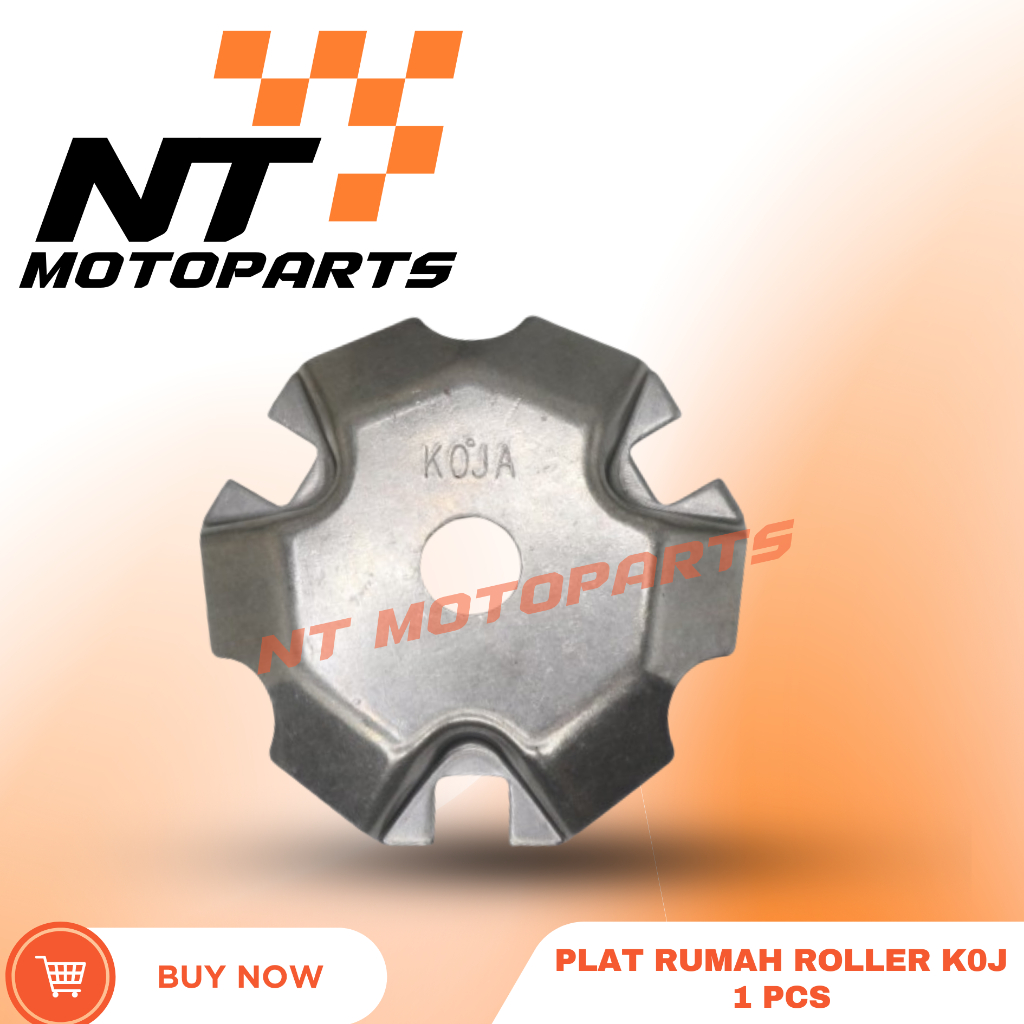 Plat tutup rumah roller roler Genio Scoopy new Beat 2020 KOJ ORIGINAL