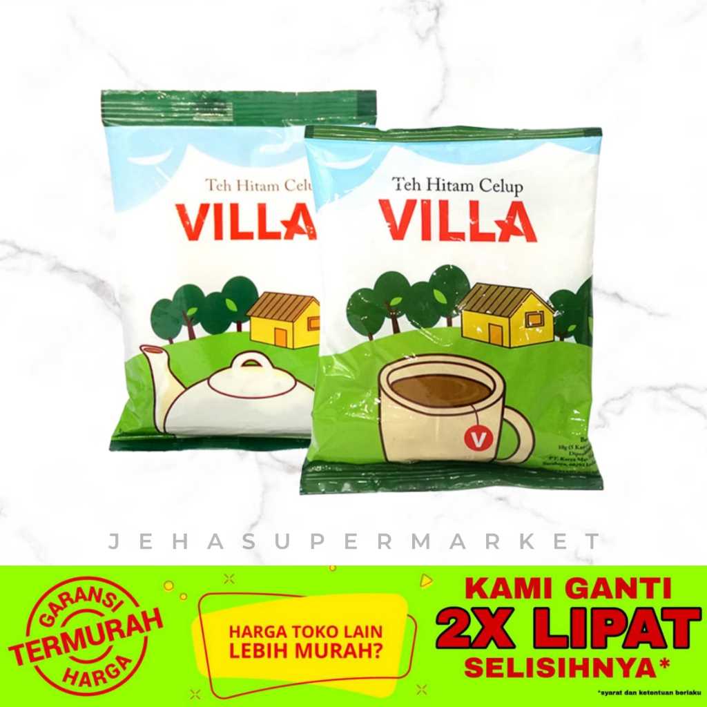 

⭐ TEH CELUP ⭐ Villa Sachet - 1renteng isi 12pcs