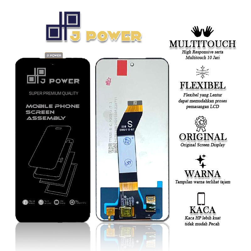 LCD TOUCHSCREEN XIAOMI REDMI 10 - REDMI 10 2022 LCD TS FULLSET