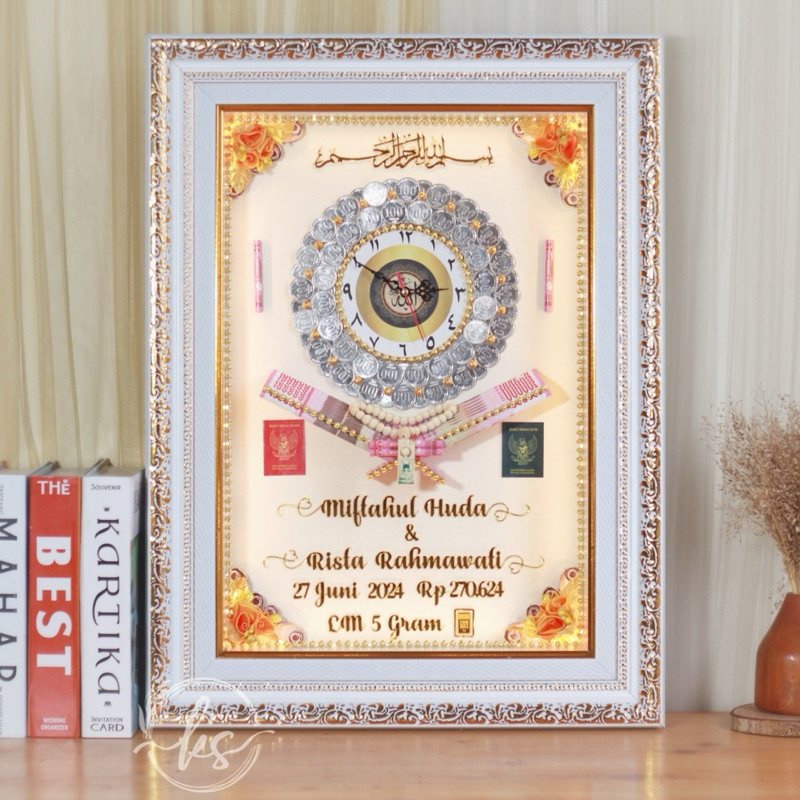 Mahar Alquran | mahar Alquran 3d | Mahar kitab |mahar jam koin|pigura mahar