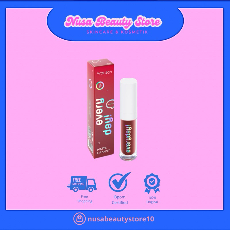 WARDAH MATTE LIP SHOT