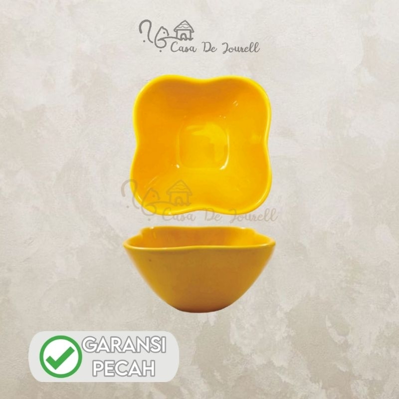 [X18-65] Mangkok Model Daun Warna/Mangkok model daun cantik/Keramik/Mangkok model daun aesthetic